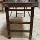 Reclaimed Wood Folding Table (69x22.25) Rustic Wood Dining Kitchen Island B146
