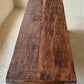 Reclaimed Wood Folding Table (68x22) Rustic Wood Dining Kitchen Island B148
