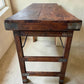 Reclaimed Wood Folding Table (68x22) Rustic Wood Dining Kitchen Island B148