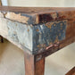 Reclaimed Wood Folding Table (68x22) Rustic Wood Dining Kitchen Island B148