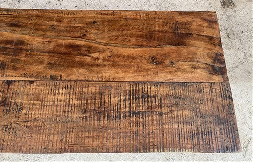 Reclaimed Wood Folding Table (68x22) Rustic Wood Dining Kitchen Island B148