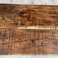 Reclaimed Wood Folding Table (68x22) Rustic Wood Dining Kitchen Island B148