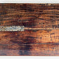 Reclaimed Wood Folding Table (68x22.25) Rustic Wood Dining Kitchen Island B149