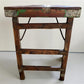 Reclaimed Wood Folding Table (68x22.25) Rustic Wood Dining Kitchen Island B149