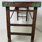 Reclaimed Wood Folding Table (68.5x22) Rustic Wood Dining Kitchen Island B151