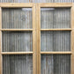 Antique French Double Doors (43x82) 4 Pane Glass, European Reclaimed G243