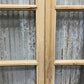 Antique French Double Doors (43x82) 4 Pane Glass, European Reclaimed G243