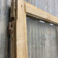 Antique French Double Doors (43x82) 4 Pane Glass, European Reclaimed G243