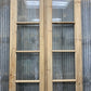 Antique French Double Doors (40.5x104) 4 Pane Glass, European Reclaimed G244