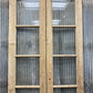 Antique French Double Doors (40.5x104) 4 Pane Glass, European Reclaimed G244
