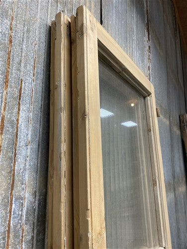 Antique French Double Doors (44x93) 2 Pane Glass, European Reclaimed G245