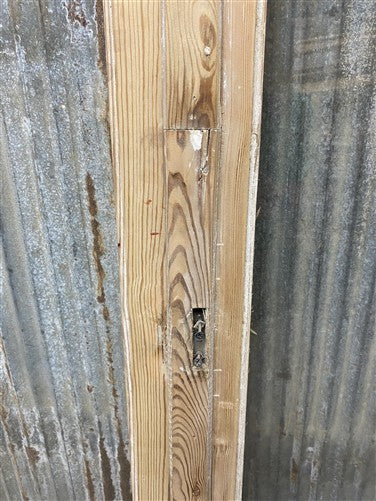 Antique French Double Doors (44x83) 2 Pane Glass, European Reclaimed G247