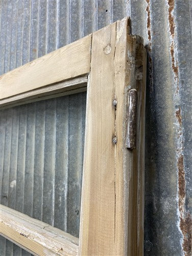 Antique French Double Doors (44x83) 2 Pane Glass, European Reclaimed G247