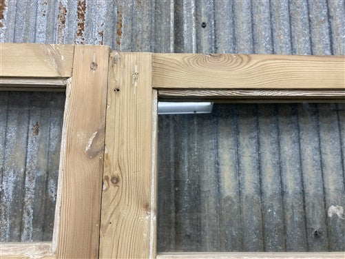 Antique French Double Doors (44x83) 2 Pane Glass, European Reclaimed G247