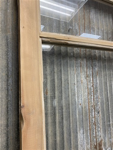 Antique French Double Doors (44x83) 2 Pane Glass, European Reclaimed G247