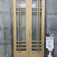 Antique French Double Doors (43.5x96.5) 18 Pane Glass, European Reclaimed G248