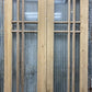 Antique French Double Doors (43.5x96.5) 18 Pane Glass, European Reclaimed G248