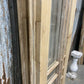Antique French Double Doors (43.5x96.5) 18 Pane Glass, European Reclaimed G248