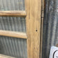 Antique French Double Doors (41x96.5) 5 Pane Glass, European Reclaimed G249