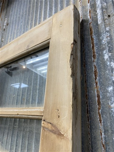 Antique French Double Doors (41x96.5) 5 Pane Glass, European Reclaimed G249