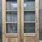 Antique French Double Doors (40x88.5) 3 Pane Glass, European Reclaimed G250