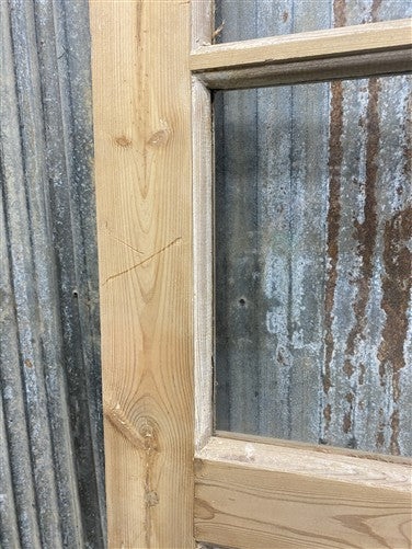 Antique French Double Doors (40x88.5) 3 Pane Glass, European Reclaimed G250