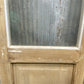 Antique French Double Doors (41.75x83.5) 4 Pane Glass, European Reclaimed G251
