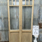Antique French Double Doors (41.75x83.5) 4 Pane Glass, European Reclaimed G251