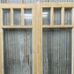 Antique French Double Doors (41.75x83.5) 4 Pane Glass, European Reclaimed G251