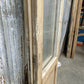 Antique French Double Doors (41.75x83.5) 4 Pane Glass, European Reclaimed G251