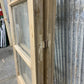 Antique French Double Doors (44.5x87) 4 Pane Glass, European Reclaimed G252