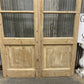 Antique French Double Doors (44.75x88) 4 Pane Glass, European Reclaimed G253