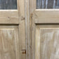 Antique French Double Doors (44.75x88) 4 Pane Glass, European Reclaimed G253