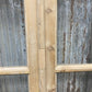 Antique French Double Doors (44.75x88) 4 Pane Glass, European Reclaimed G253