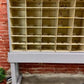 Hardware Store Cabinet, Railroad Post Office Mail Sorter, Bolt Bin, Cubbyhole, A