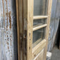 Antique French Double Doors (44x100.5) 5 Pane Glass, European Reclaimed G254