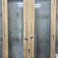 Antique French Double Doors (46.5x93.5) 1 Pane Glass, European Reclaimed G256