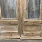 Antique French Double Doors (46.5x93.5) 1 Pane Glass, European Reclaimed G256