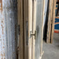 Antique French Double Doors (46.5x93.5) 1 Pane Glass, European Reclaimed G256