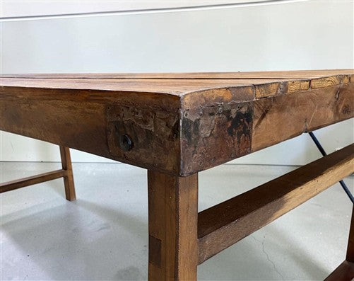 Wood Folding Table (72x36) Reclaimed Wood Farmhouse Dining Table A157