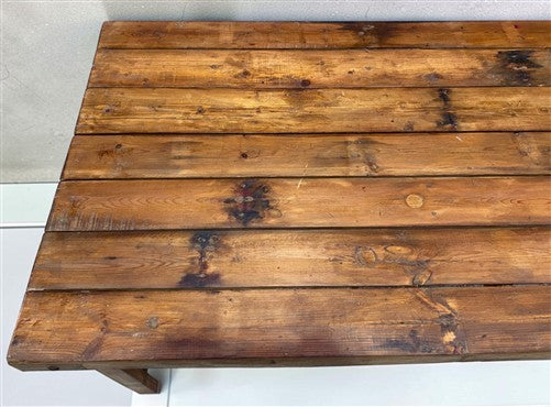 Wood Folding Table (72x36) Reclaimed Wood Farmhouse Dining Table A157