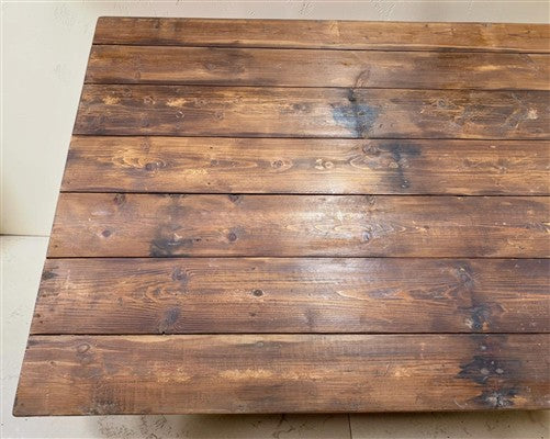 Wood Folding Table (72x36) Reclaimed Wood Farmhouse Dining Table A158