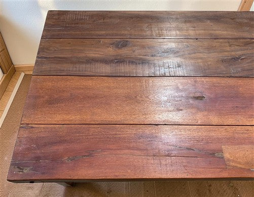 Wood Folding Table (72x36) Reclaimed Wood Farmhouse Dining Table A161
