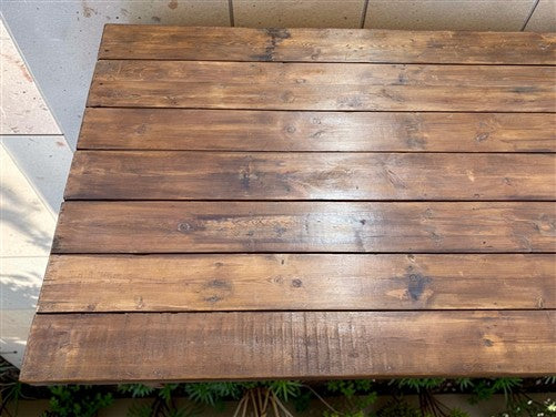 Wood Folding Table (72x36) Reclaimed Wood Farmhouse Dining Table A162