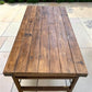 Wood Folding Table (72x36) Reclaimed Wood Farmhouse Dining Table A162