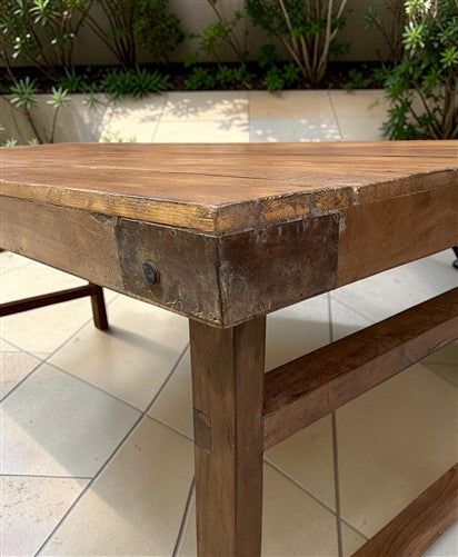 Wood Folding Table (72x36) Reclaimed Wood Farmhouse Dining Table A162