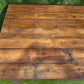 Wood Folding Table (72x36) Reclaimed Wood Farmhouse Dining Table A164