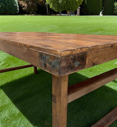 Wood Folding Table (72x36) Reclaimed Wood Farmhouse Dining Table A164
