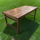Wood Folding Table (72x36) Reclaimed Wood Farmhouse Dining Table A164
