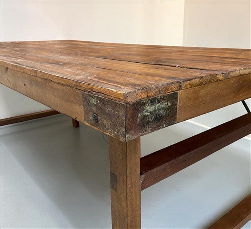 Wood Folding Table (72x36) Reclaimed Wood Farmhouse Dining Table A166